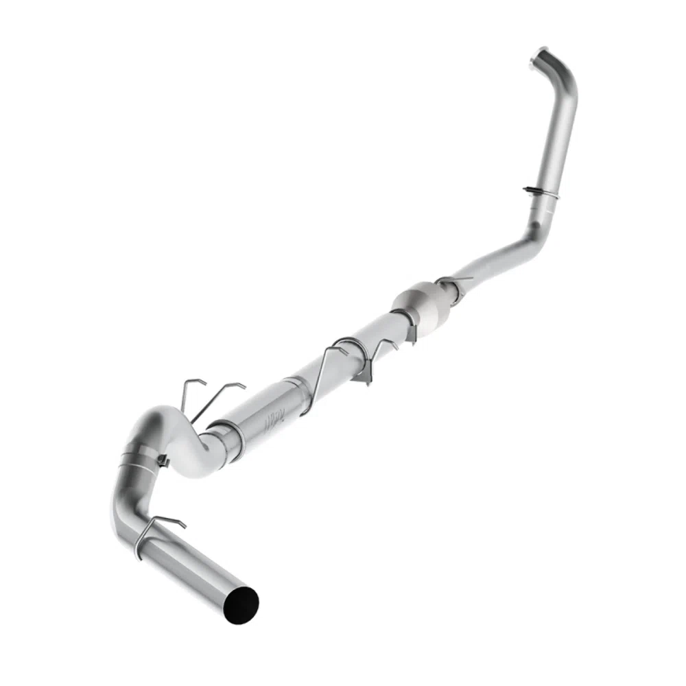 Fits 2004-07 F-250 Super Duty 5_ Exhaust System Single Side Exit-S62340P